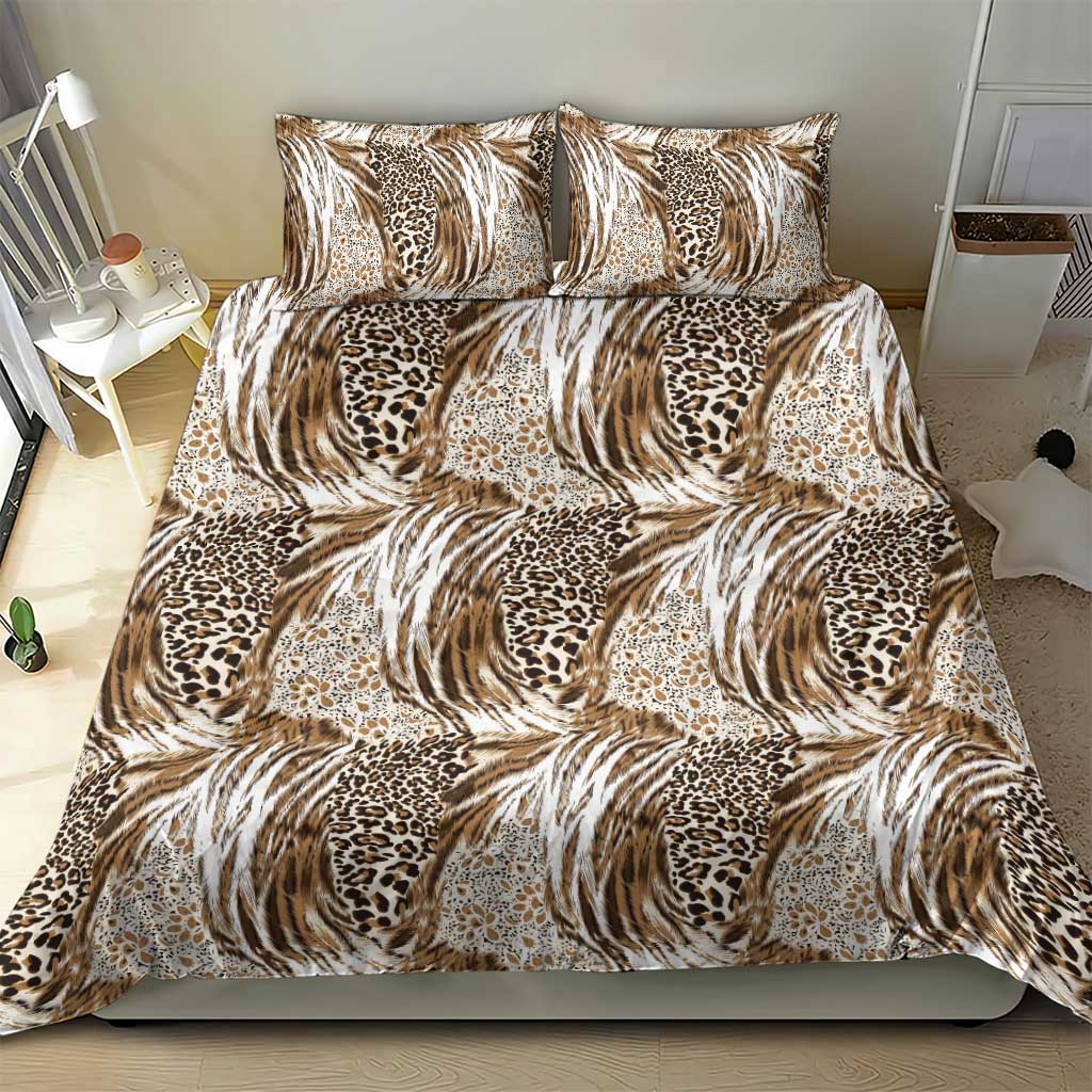 Wild Animal Skins Bedding Set Leopard Pattern - Wonder Print Shop