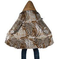 Wild Animal Skins Cloak Leopard Pattern - Wonder Print Shop