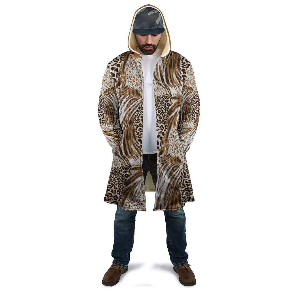 Wild Animal Skins Cloak Leopard Pattern - Wonder Print Shop