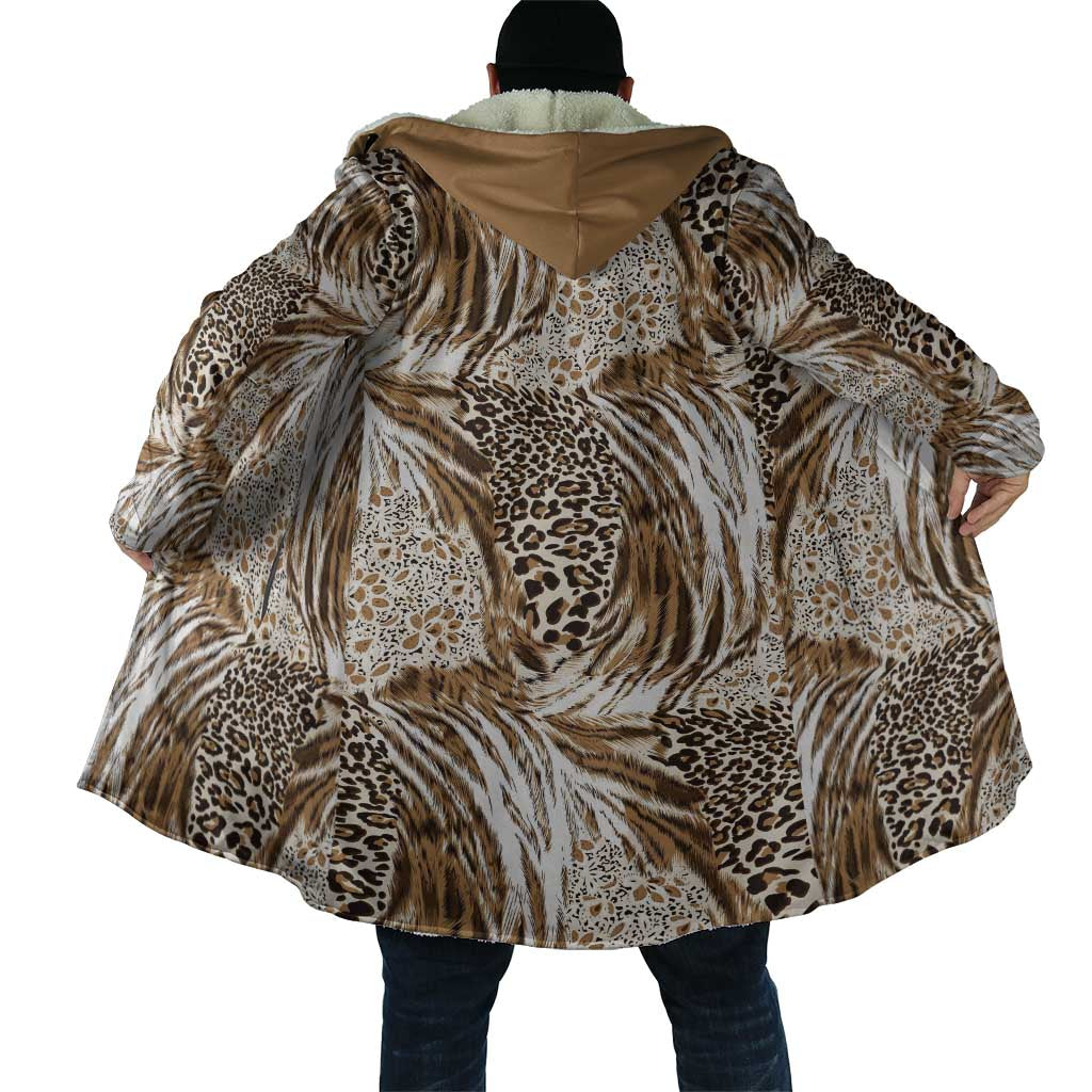 Wild Animal Skins Cloak Leopard Pattern - Wonder Print Shop