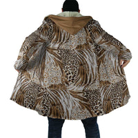Wild Animal Skins Cloak Leopard Pattern - Wonder Print Shop
