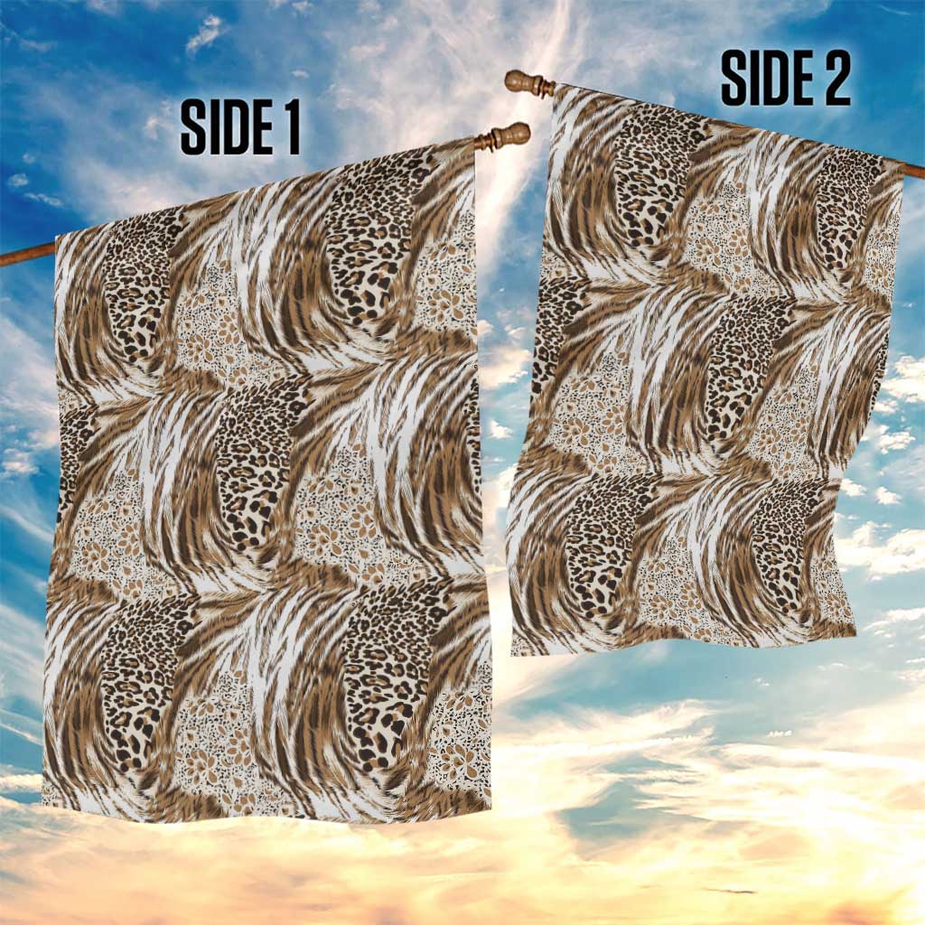 Wild Animal Skins Garden Flag Leopard Pattern - Wonder Print Shop