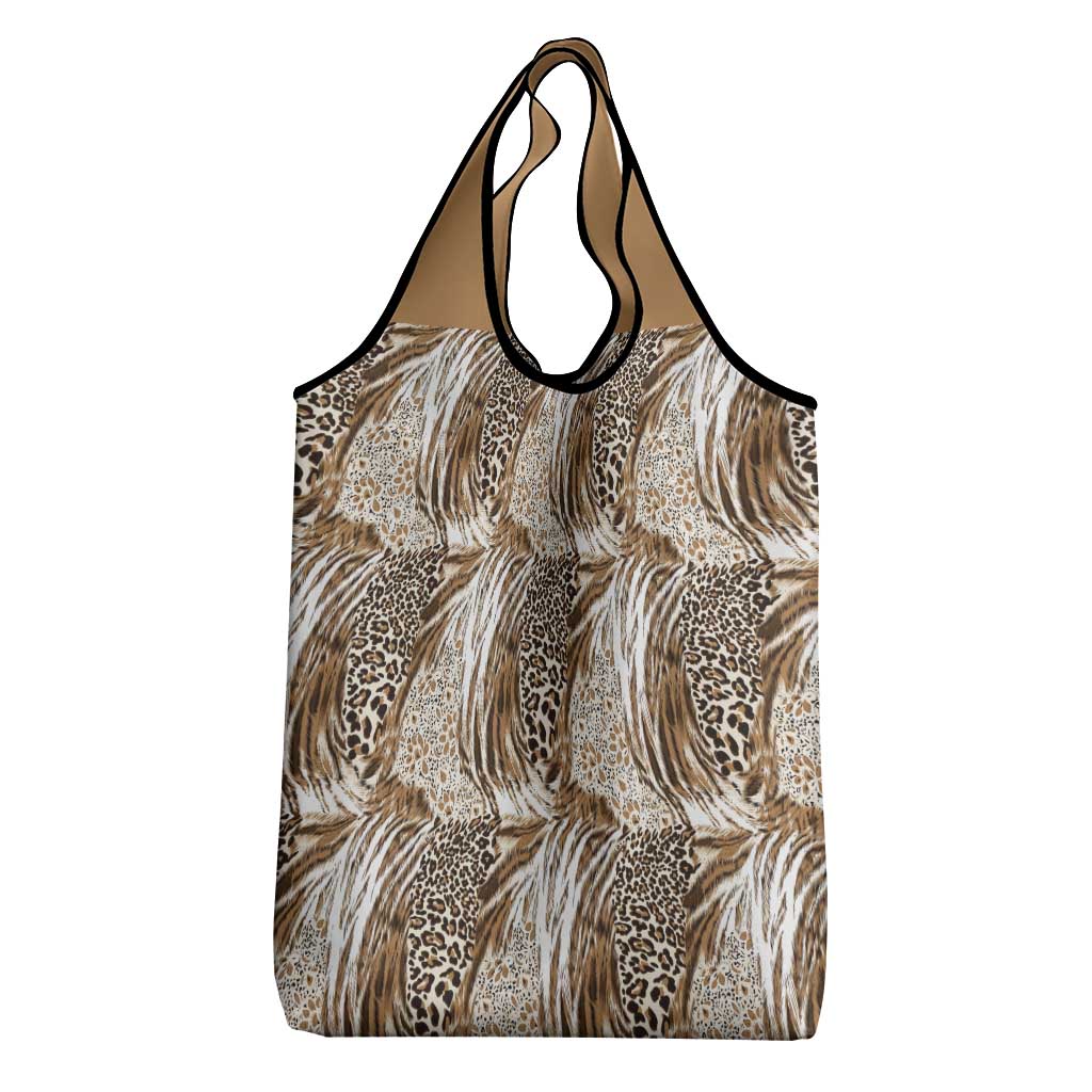 Wild Animal Skins Grocery Bag Leopard Pattern - Wonder Print Shop