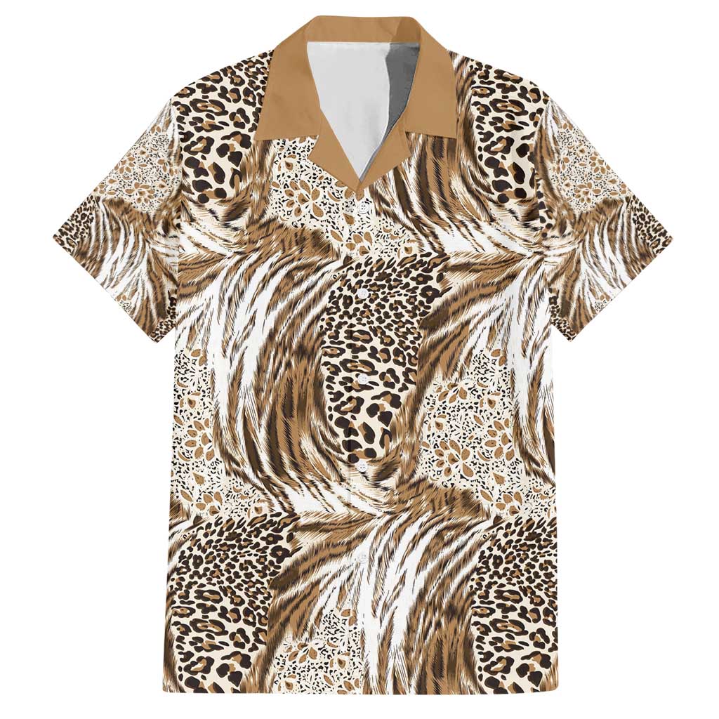 Wild Animal Skins Hawaiian Shirt Leopard Pattern - Wonder Print Shop