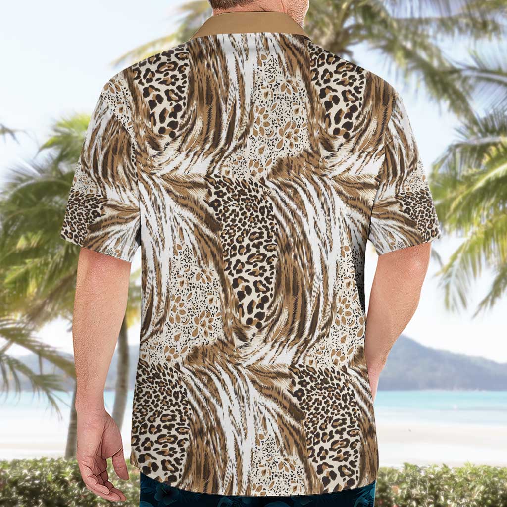 Wild Animal Skins Hawaiian Shirt Leopard Pattern - Wonder Print Shop