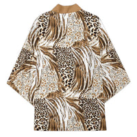 Wild Animal Skins Kimono Leopard Pattern - Wonder Print Shop