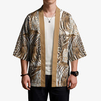 Wild Animal Skins Kimono Leopard Pattern - Wonder Print Shop