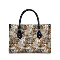 Wild Animal Skins Leather Bag Leopard Pattern - Wonder Print Shop