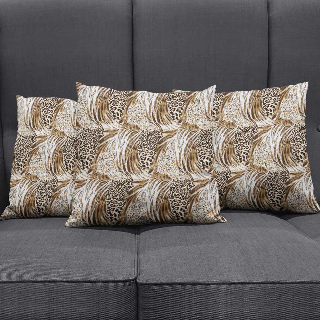 Wild Animal Skins Pillow Cover Leopard Pattern - Wonder Print Shop
