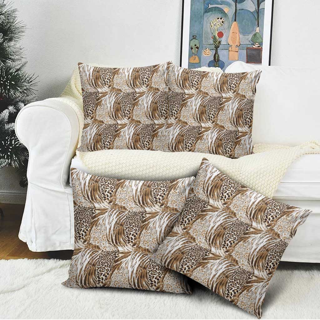 Wild Animal Skins Pillow Cover Leopard Pattern - Wonder Print Shop