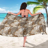 Wild Animal Skins Sarong Leopard Pattern - Wonder Print Shop