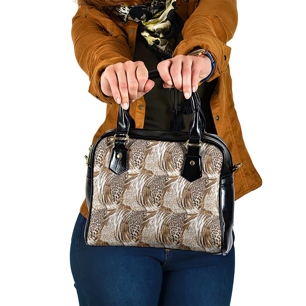 Wild Animal Skins Shoulder Handbag Leopard Pattern - Wonder Print Shop