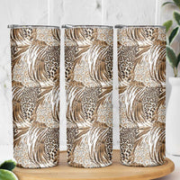 Wild Animal Skins Skinny Tumbler Leopard Pattern - Wonder Print Shop