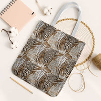 Wild Animal Skins Tote Bag Leopard Pattern - Wonder Print Shop