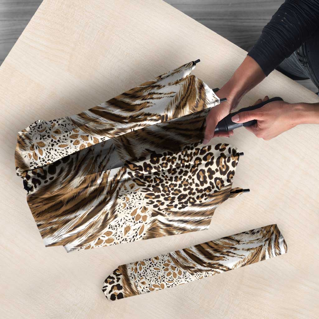 Wild Animal Skins Umbrella Leopard Pattern - Wonder Print Shop