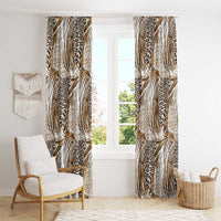 Wild Animal Skins Window Curtain Leopard Pattern - Wonder Print Shop