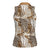 Wild Animal Skins Women Sleeveless Polo Shirt Leopard Pattern - Wonder Print Shop