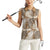 Wild Animal Skins Women Sleeveless Polo Shirt Leopard Pattern - Wonder Print Shop