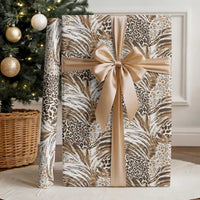 African Wild Animal Skins Wrapping Paper Leopard Pattern - Wonder Print Shop