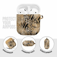 Wild Animal Skins AirPods Case Zebra Tiger Leopard Mix Skin - Wonder Print Shop