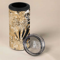 Wild Animal Skins 4 in 1 Can Cooler Tumbler Zebra Tiger Leopard Mix Skin - Wonder Print Shop