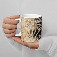 Wild Animal Skins Ceramic Mug Zebra Tiger Leopard Mix Skin - Wonder Print Shop
