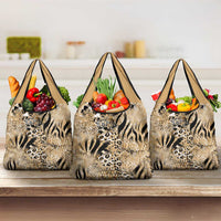 Wild Animal Skins Grocery Bag Zebra Tiger Leopard Mix Skin - Wonder Print Shop
