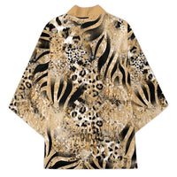 Wild Animal Skins Kimono Zebra Tiger Leopard Mix Skin - Wonder Print Shop