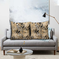 Wild Animal Skins Pillow Cover Zebra Tiger Leopard Mix Skin - Wonder Print Shop