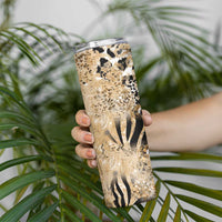Wild Animal Skins Skinny Tumbler Zebra Tiger Leopard Mix Skin - Wonder Print Shop