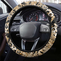 Wild Animal Skins Steering Wheel Cover Zebra Tiger Leopard Mix Skin - Wonder Print Shop