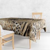 Wild Animal Skins Tablecloth Zebra Tiger Leopard Mix Skin - Wonder Print Shop