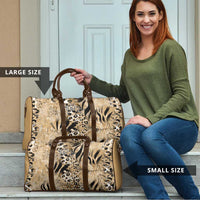 Wild Animal Skins Travel Bag Zebra Tiger Leopard Mix Skin - Wonder Print Shop