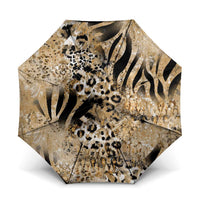 Wild Animal Skins Umbrella Zebra Tiger Leopard Mix Skin - Wonder Print Shop