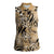 Wild Animal Skins Women Sleeveless Polo Shirt Zebra Tiger Leopard Mix Skin - Wonder Print Shop