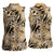 Wild Animal Skins Women Sleeveless Polo Shirt Zebra Tiger Leopard Mix Skin - Wonder Print Shop