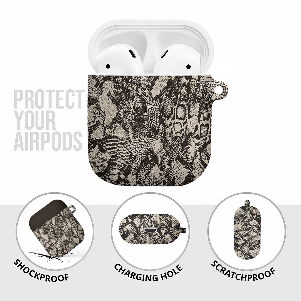 Wild Animal Skins AirPods Case Snake and Crocodile Mix Skin - Wonder Print Shop