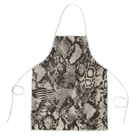Wild Animal Skins Apron Snake and Crocodile Mix Skin - Wonder Print Shop