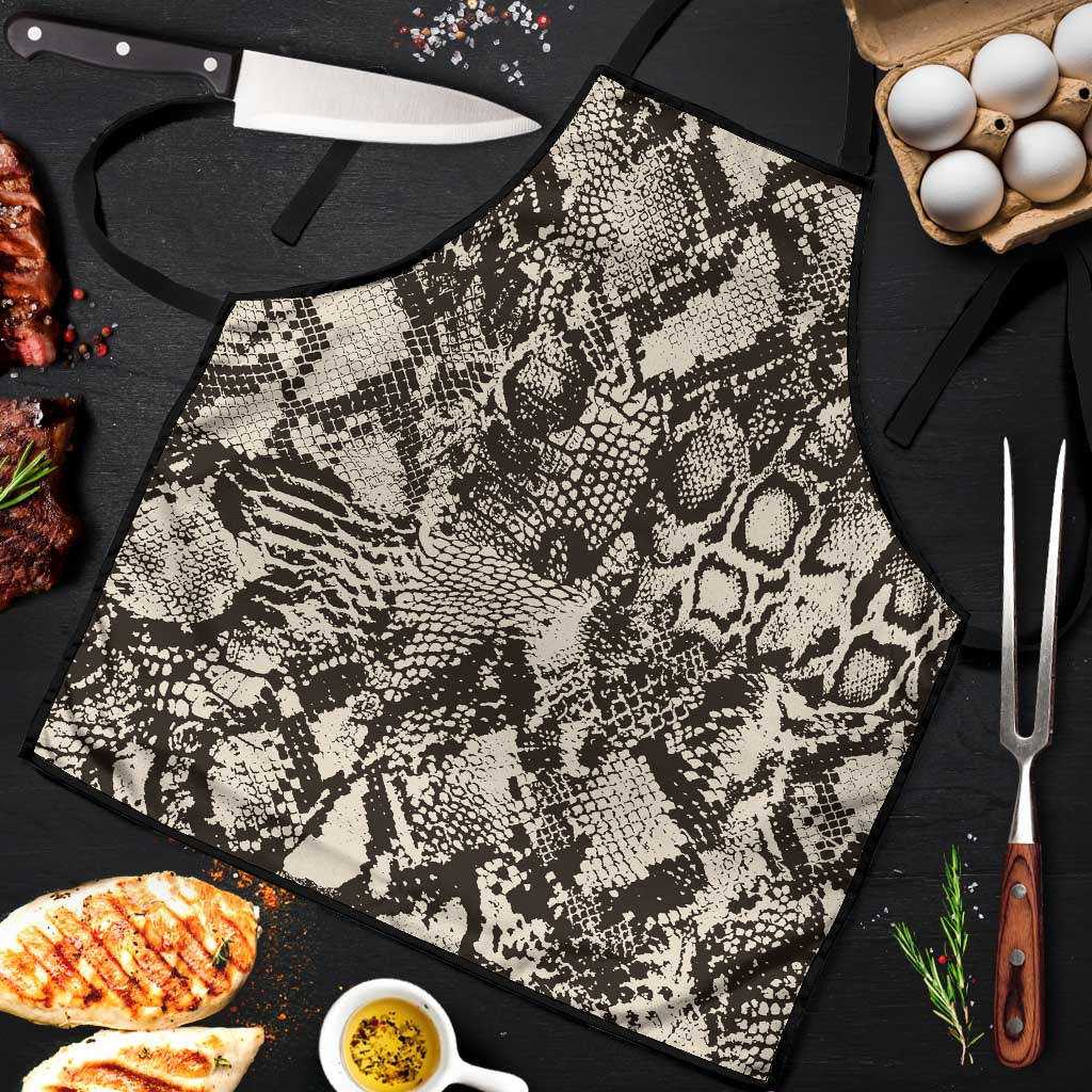Wild Animal Skins Apron Snake and Crocodile Mix Skin - Wonder Print Shop