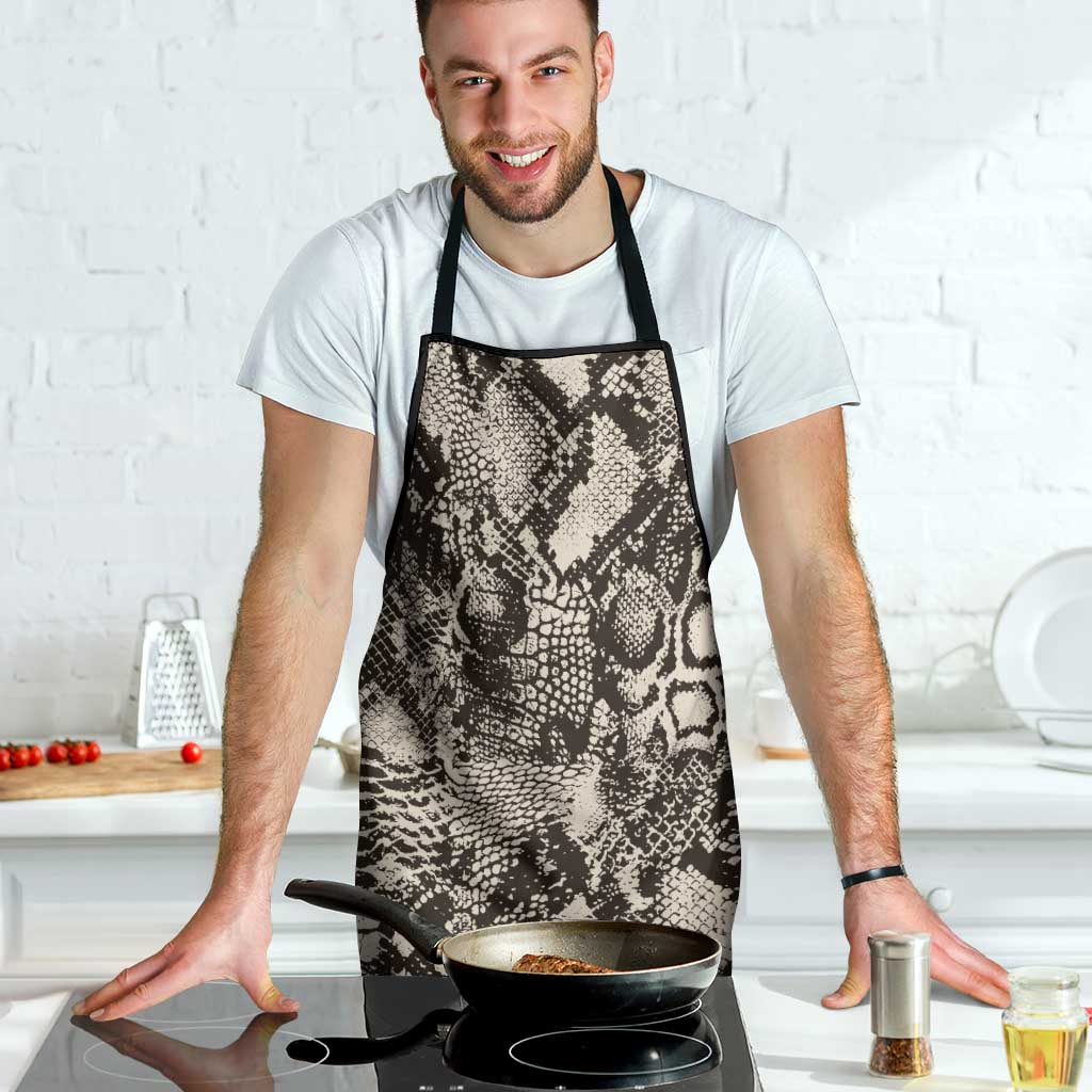 Wild Animal Skins Apron Snake and Crocodile Mix Skin - Wonder Print Shop