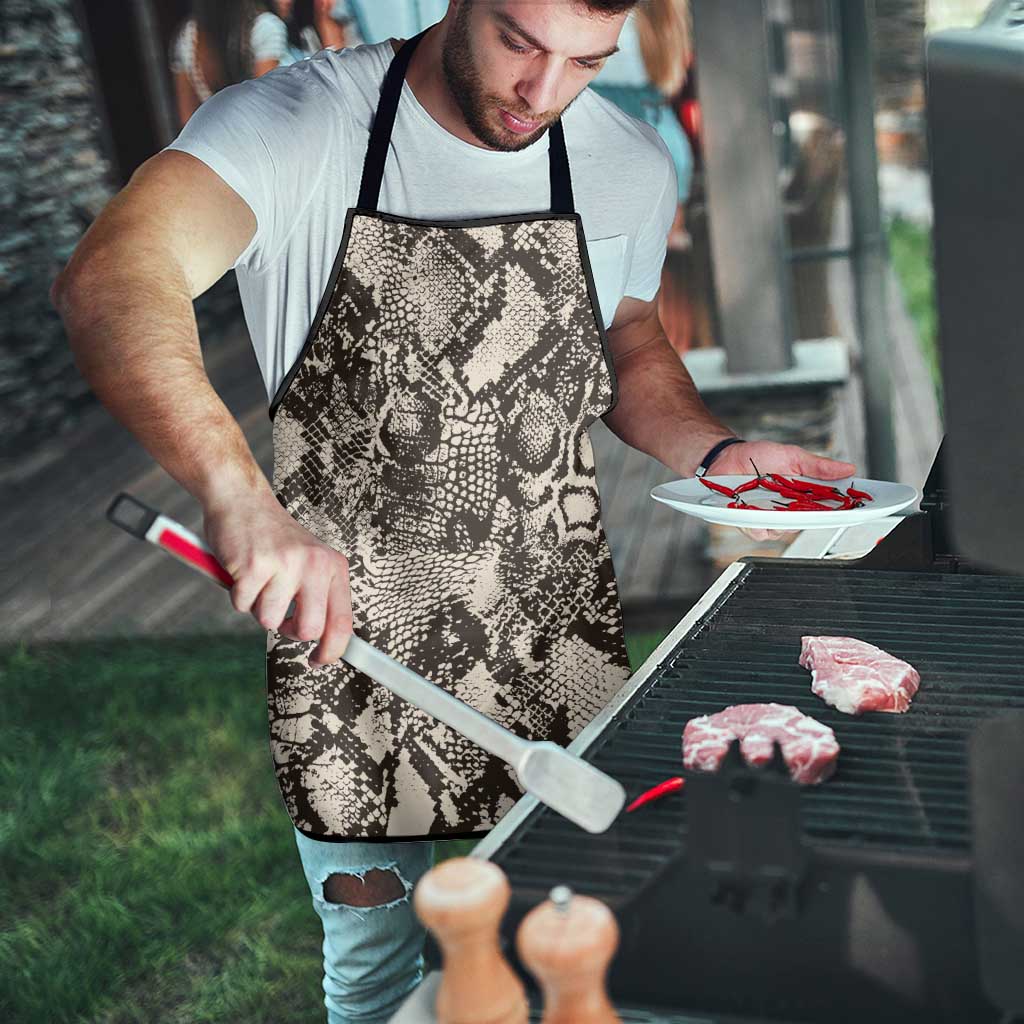 Wild Animal Skins Apron Snake and Crocodile Mix Skin - Wonder Print Shop