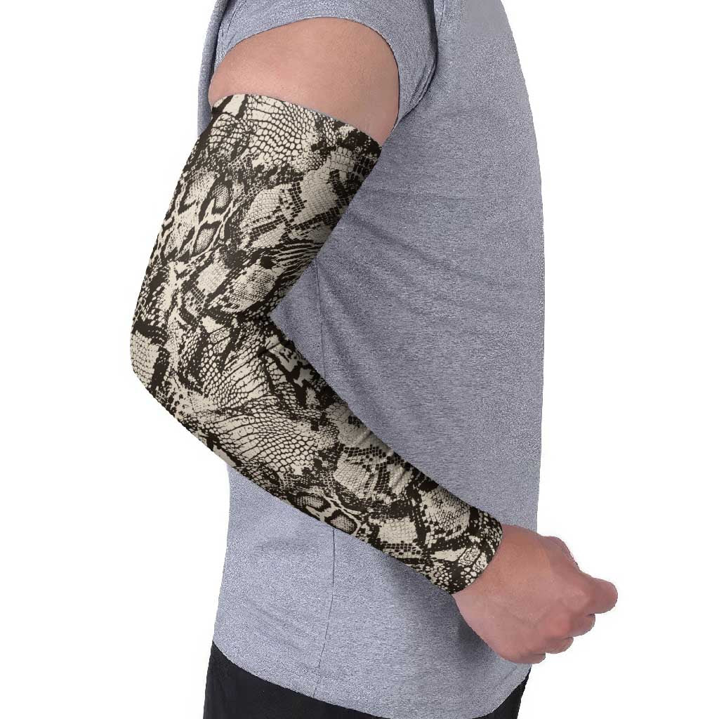 Wild Animal Skins Arm Sleeves Snake and Crocodile Mix Skin - Wonder Print Shop