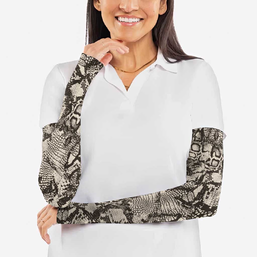 Wild Animal Skins Arm Sleeves Snake and Crocodile Mix Skin - Wonder Print Shop