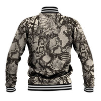 Wild Animal Skins Baseball Jacket Snake and Crocodile Mix Skin - Wonder Print Shop