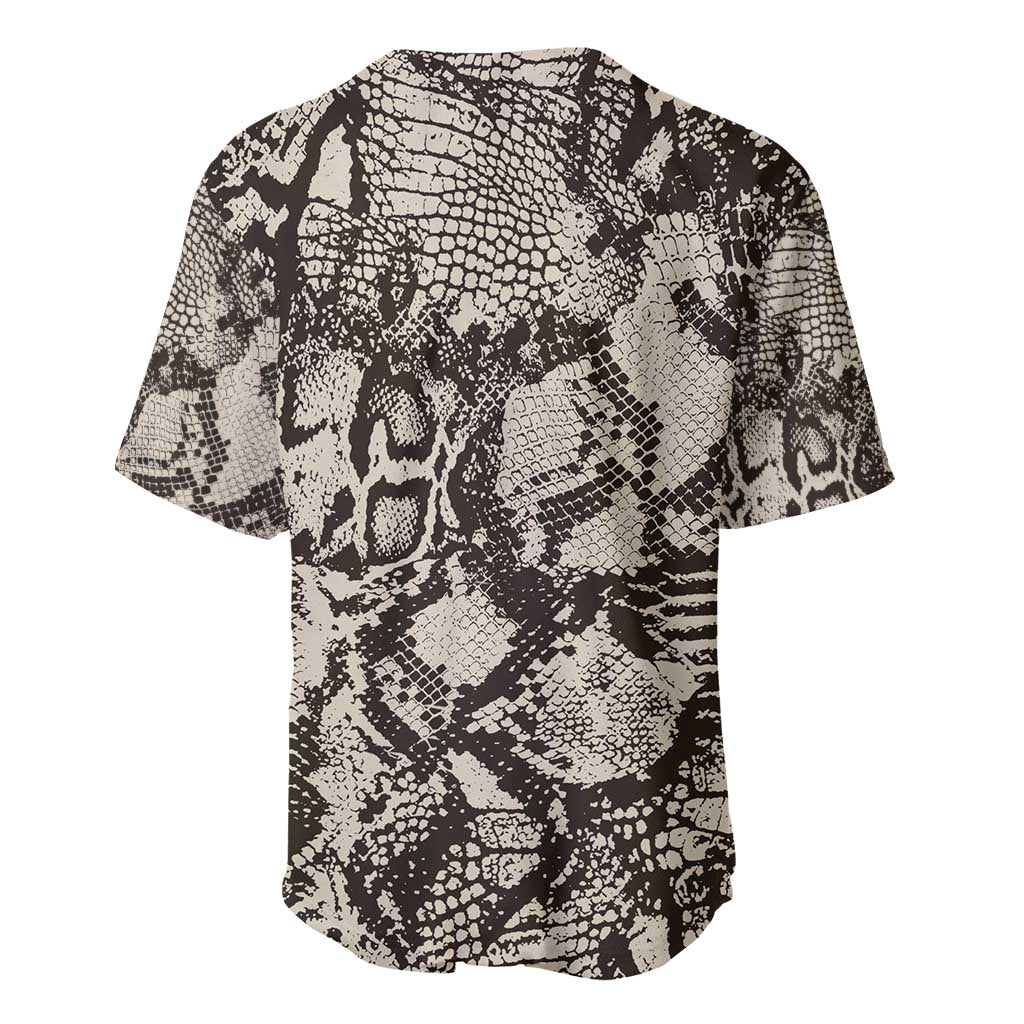 Wild Animal Skins Baseball Jersey Snake and Crocodile Mix Skin - Wonder Print Shop