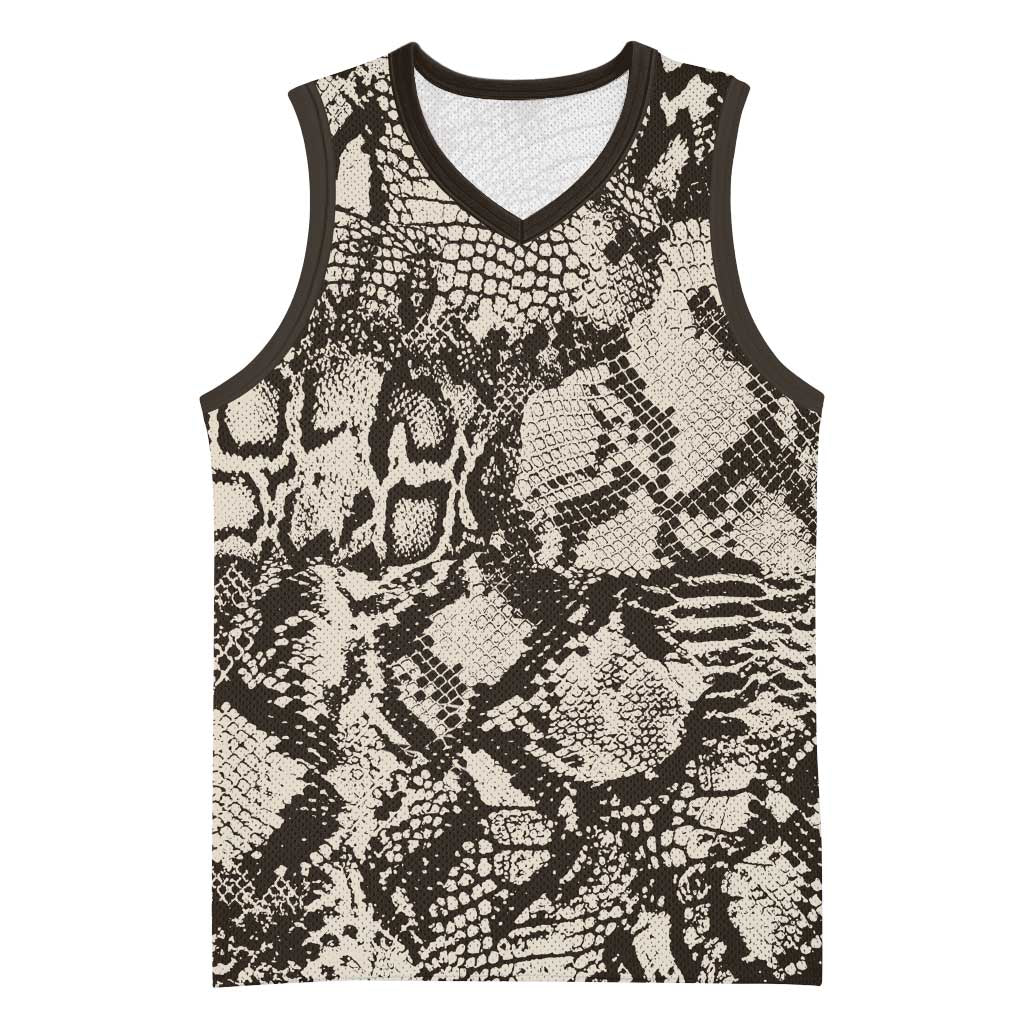 Wild Animal Skins Basketball Jersey Snake and Crocodile Mix Skin - Wonder Print Shop