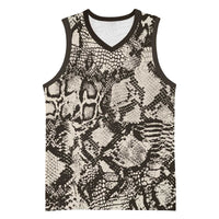 Wild Animal Skins Basketball Jersey Snake and Crocodile Mix Skin - Wonder Print Shop