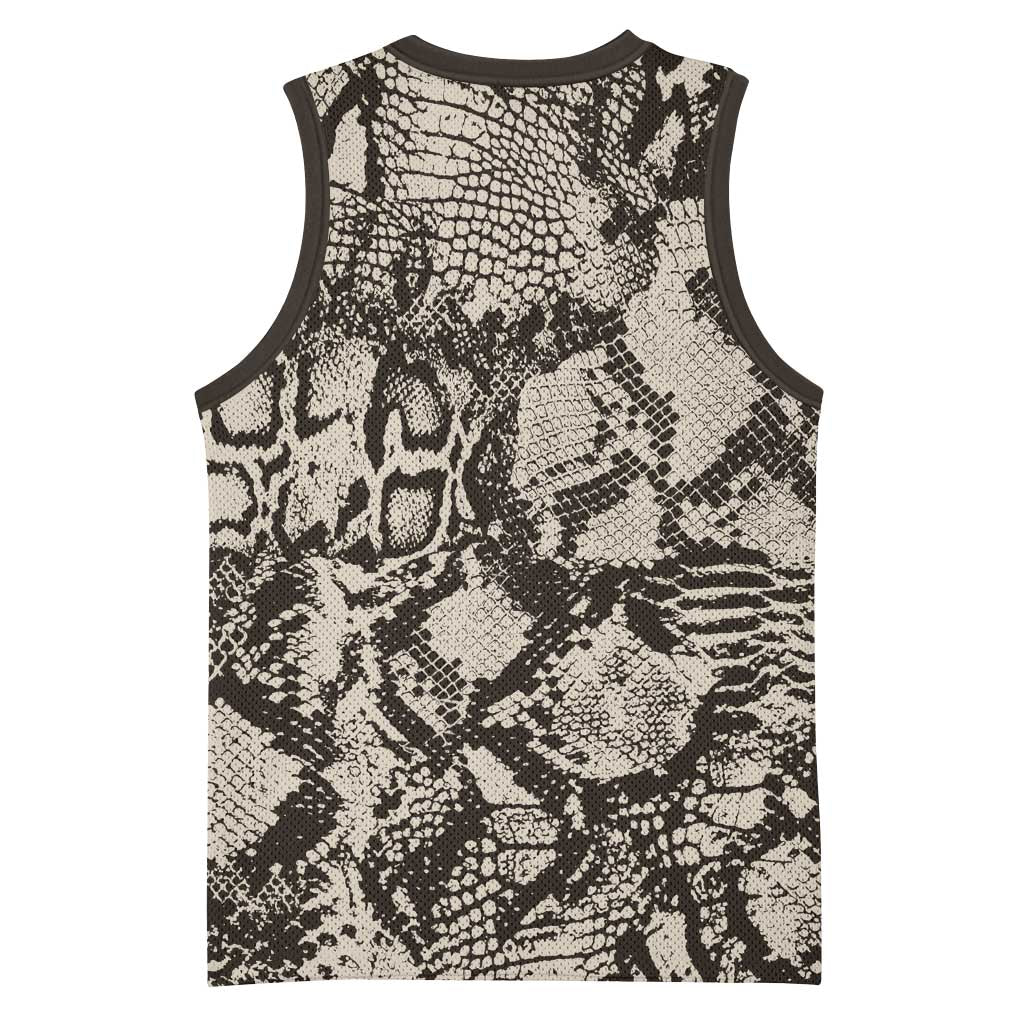 Wild Animal Skins Basketball Jersey Snake and Crocodile Mix Skin - Wonder Print Shop