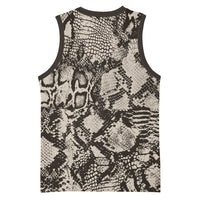 Wild Animal Skins Basketball Jersey Snake and Crocodile Mix Skin - Wonder Print Shop