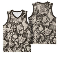 Wild Animal Skins Basketball Jersey Snake and Crocodile Mix Skin - Wonder Print Shop